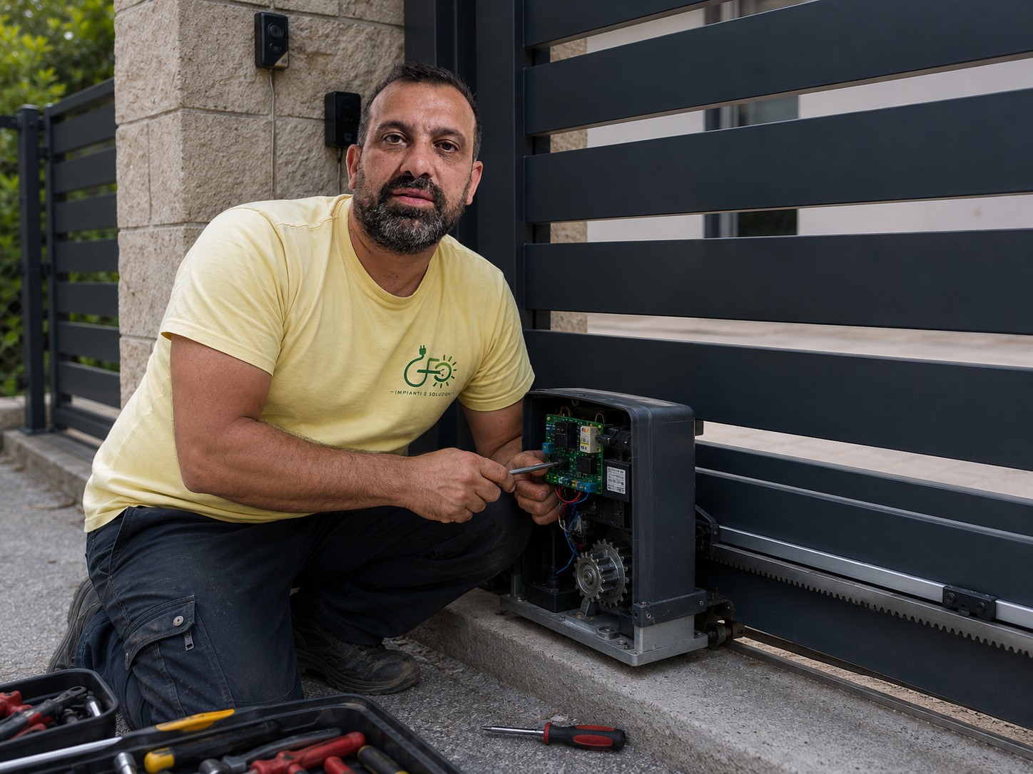 Automazione cancello GFC Impianti